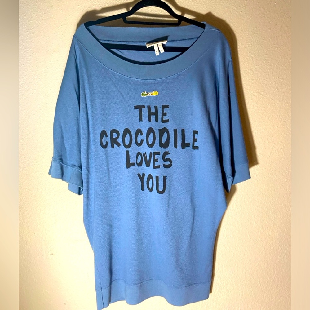 Lacoste & Malandrino Oversized Top